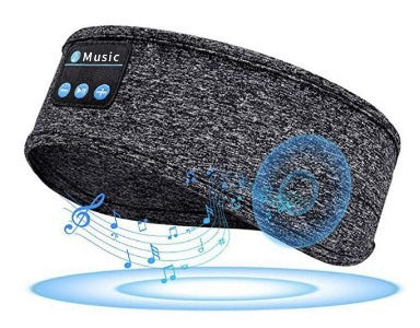 Bandeau de sport Bluetooth avec masque de sommeil intégré