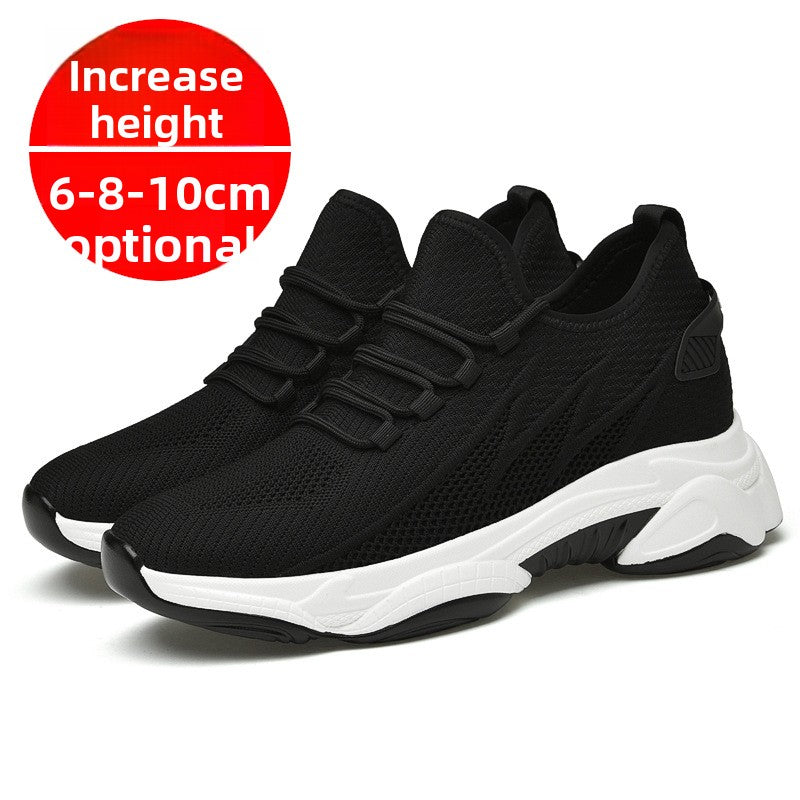 Chaussures décontractées rehaussantes pour hommes
