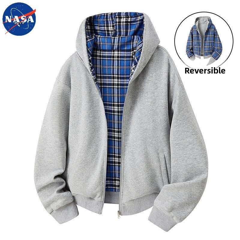 Sweat-shirt cardigan