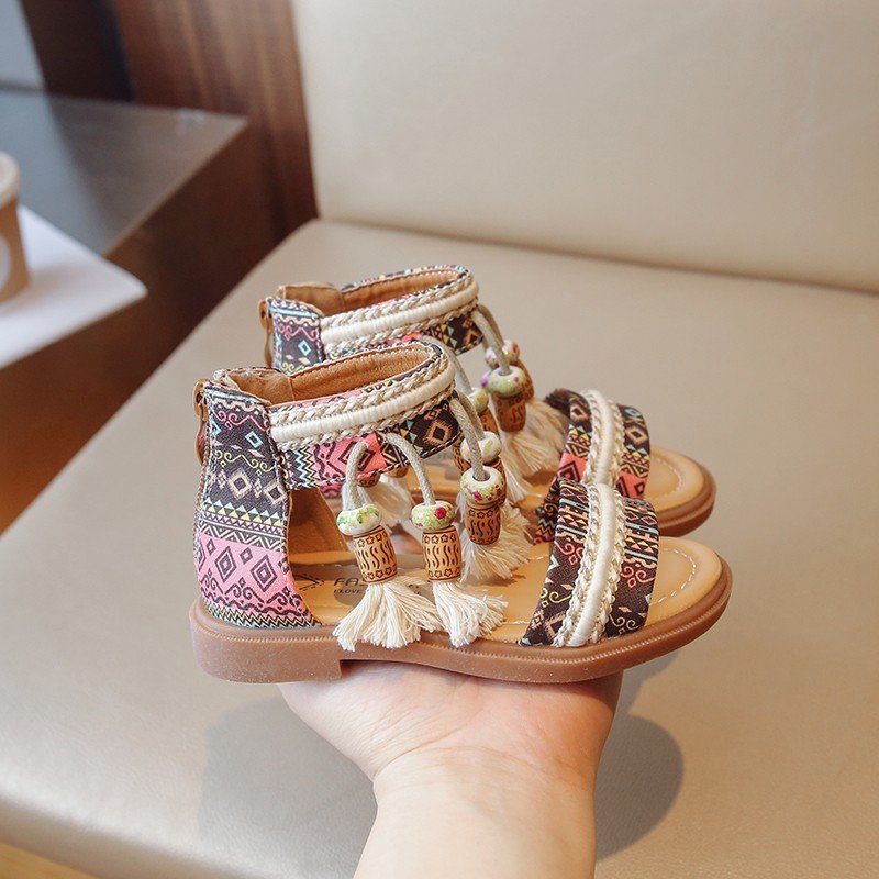 Sandales ethniques pour filles