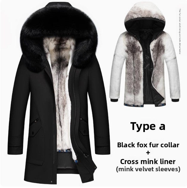 Manteau en fourrure de vison