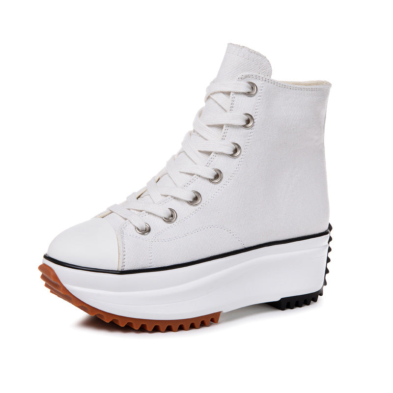 Chaussures à semelles épaisses rehaussantes