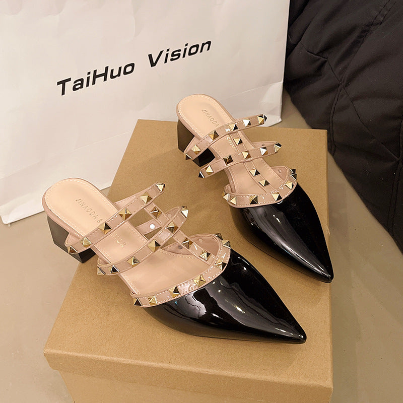 Chaussures :Sandales mi-longues a bride cheville