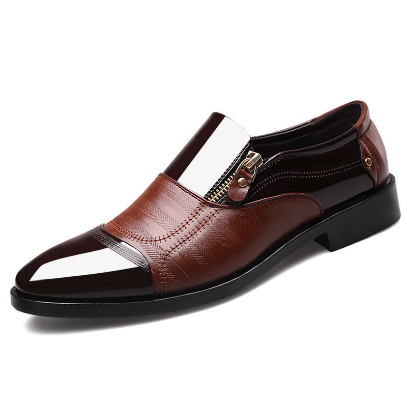 Mocassins en cuir décontractés de style britannique pour hommes