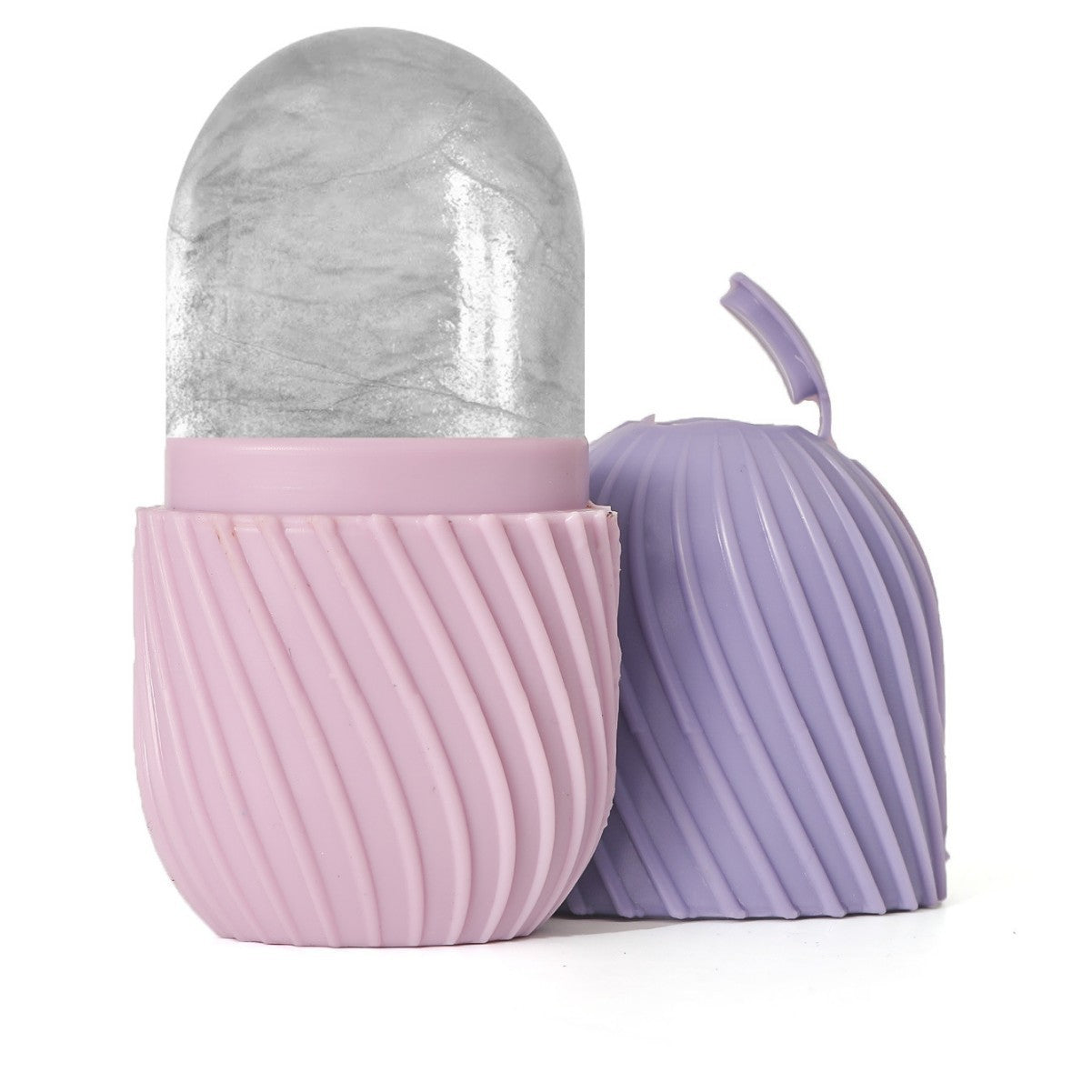 Moule à glace portable en silicone pour le visage pour le soin des pores