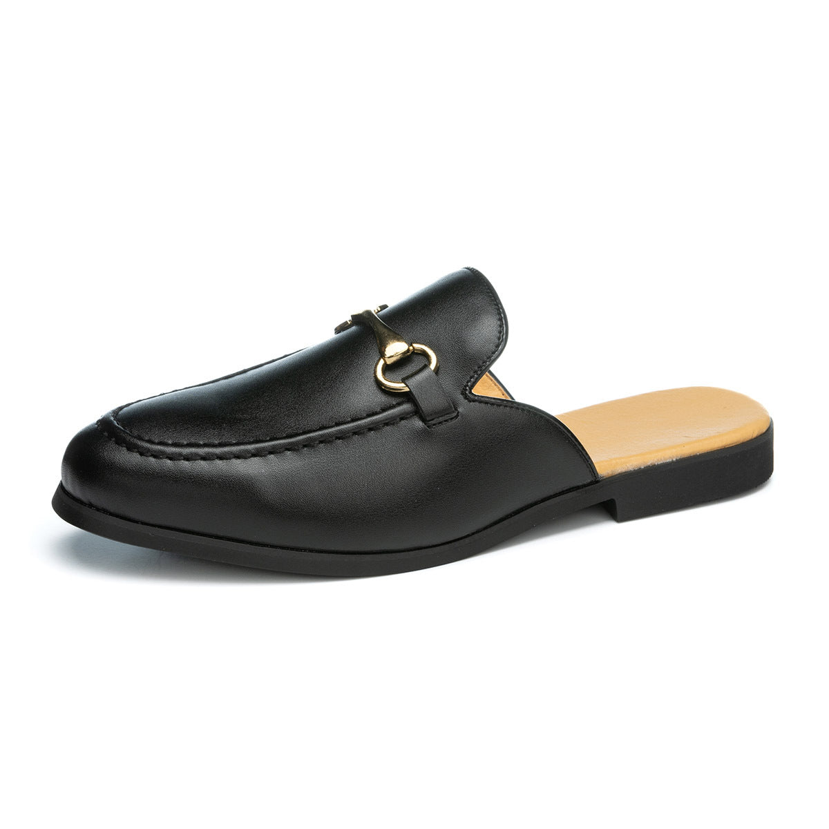 Chaussures pour hommes respirantes, à petit talon et arrivant à la cheville