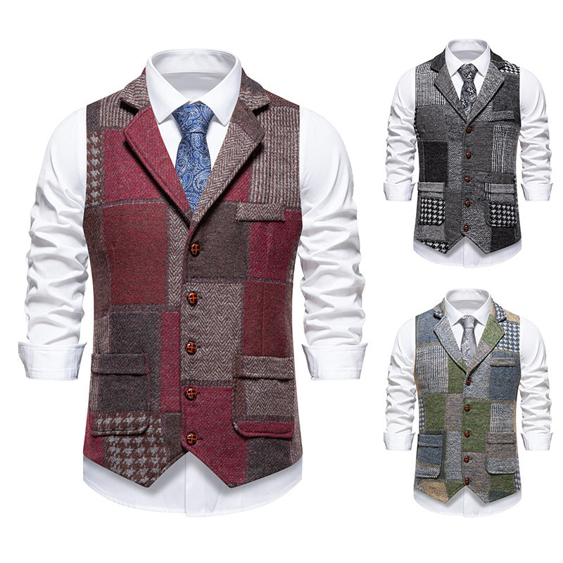 Gilet de costume pour homme