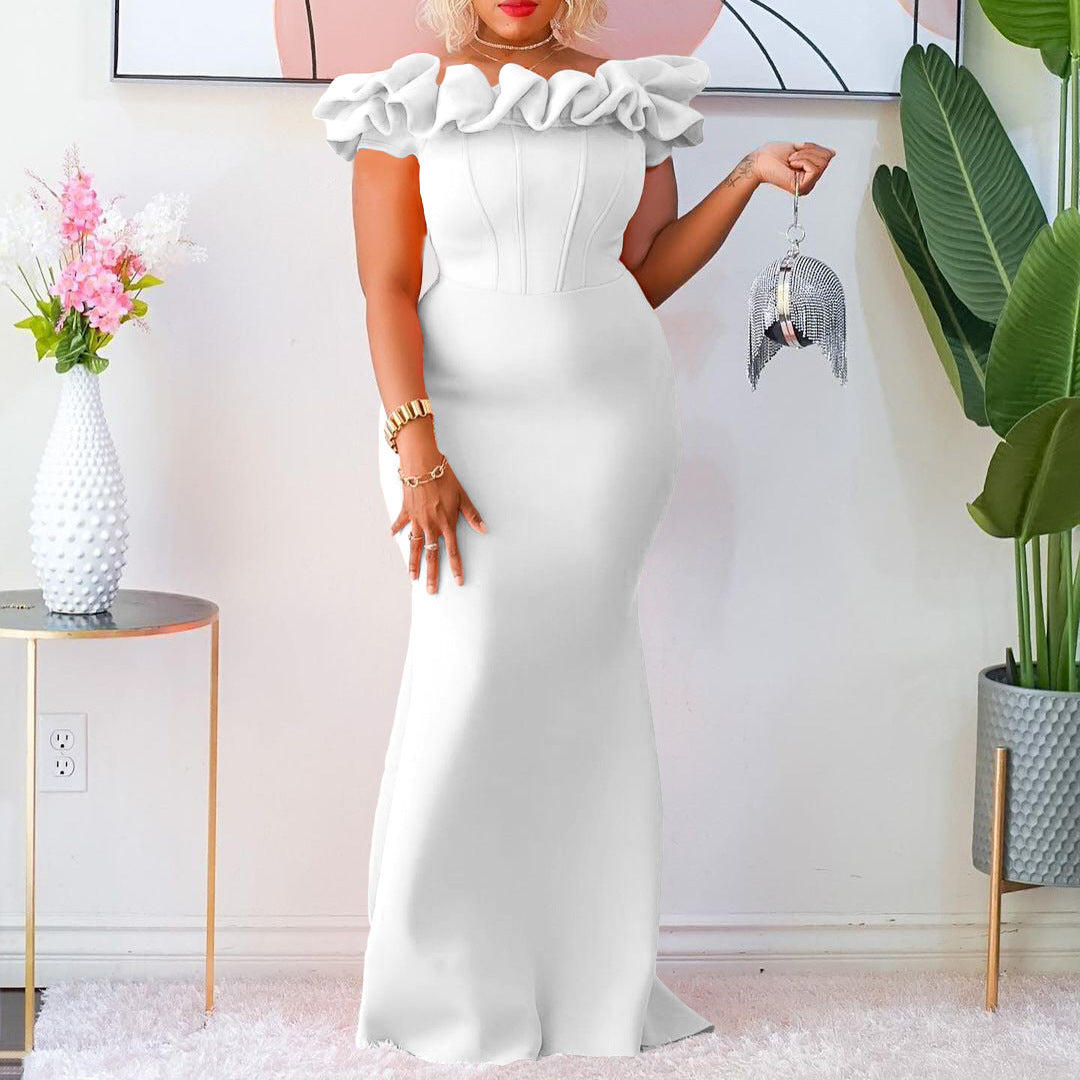 Habit :Robe de soirée sirène pour femme