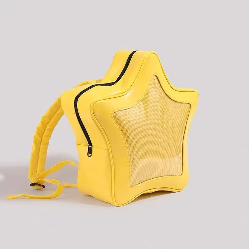 Sac à dos transparent en forme d’étoile