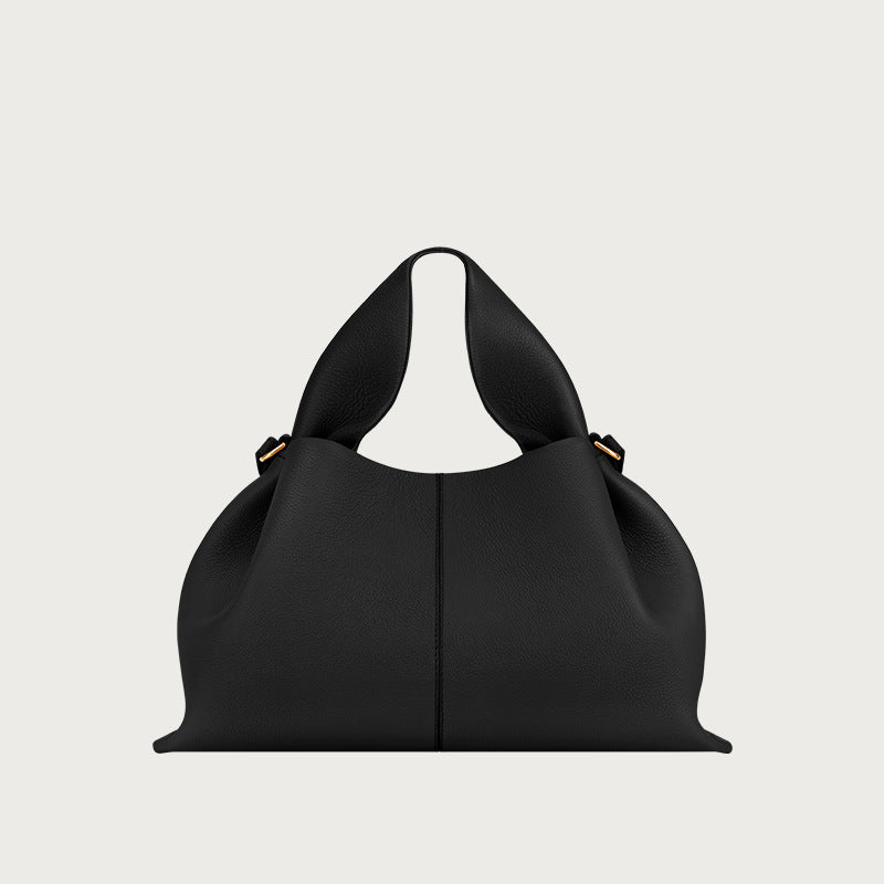 Sac bandoulière en cuir véritable à motif raviolis