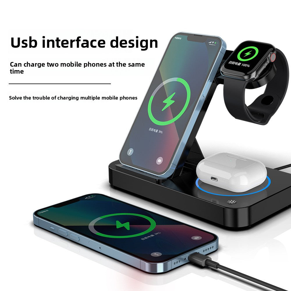 Chargeur rapide sans fil universel 4-en-1