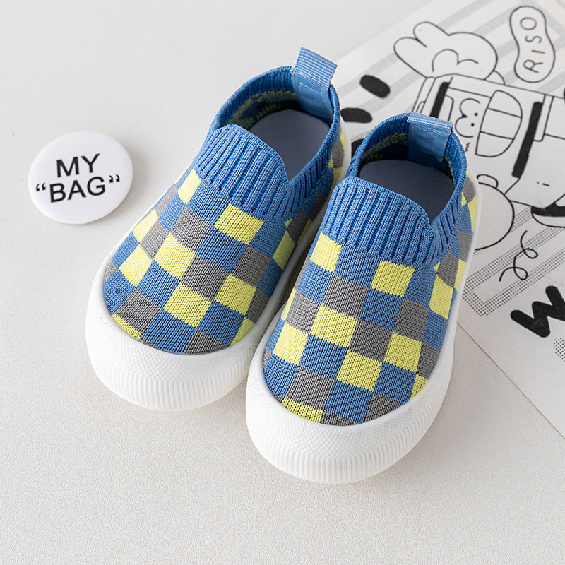 Chaussures pour tout-petits à semelle souple et respirante
