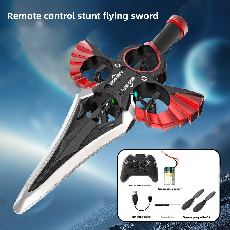 Jouet Épée Volante Télécommandée en Mousse avec Montre/Manette