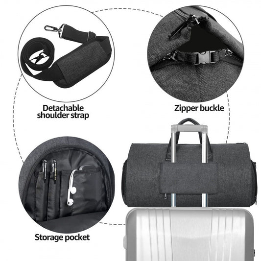 Sac de voyage convertible en vêtement et sac à dos