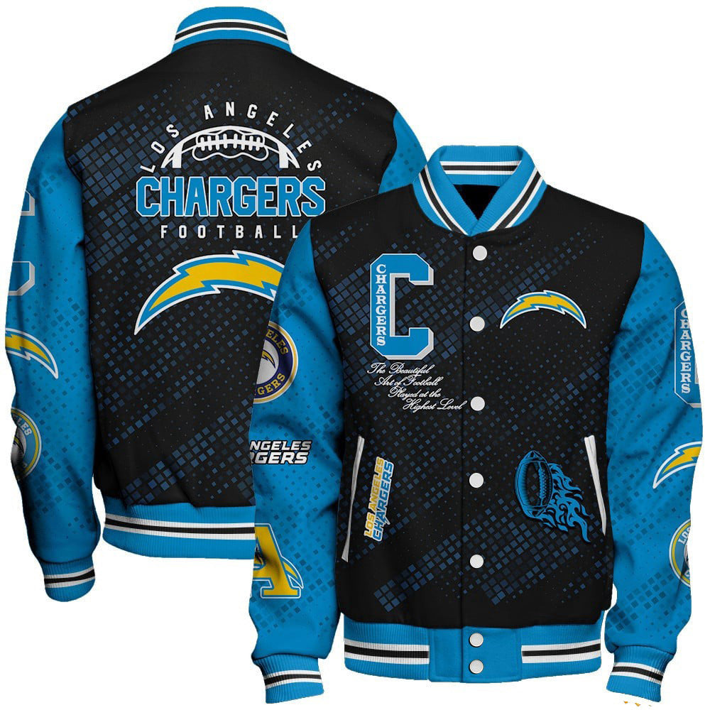 Veste de baseball à col montant
