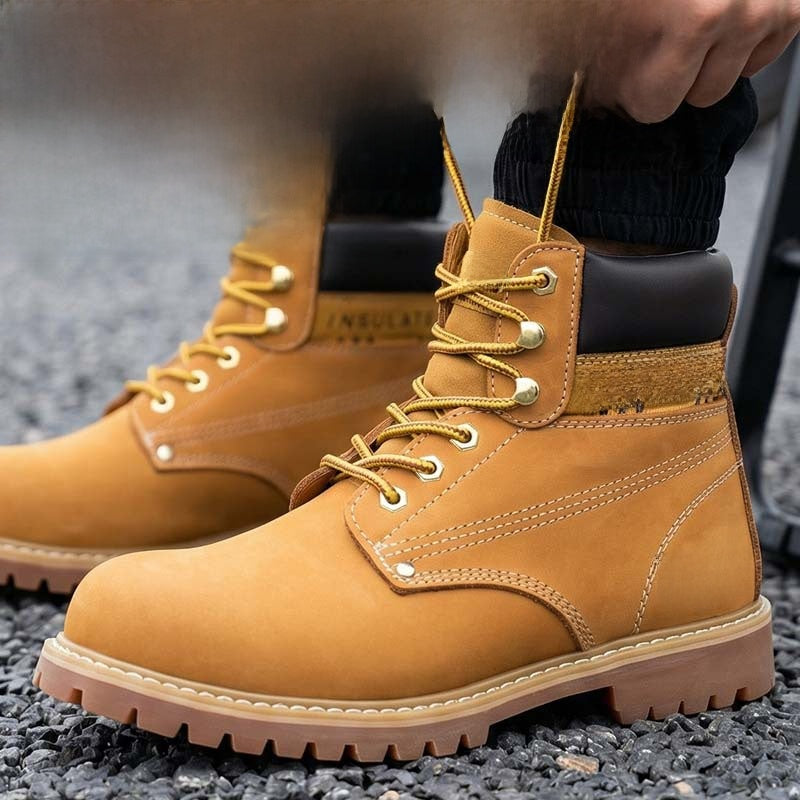Bottes de travail de sécurité à bout en acier