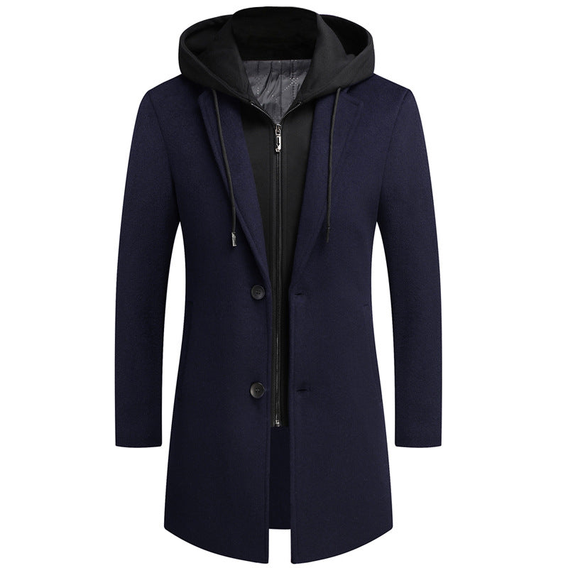 Manteau en laine pour homme