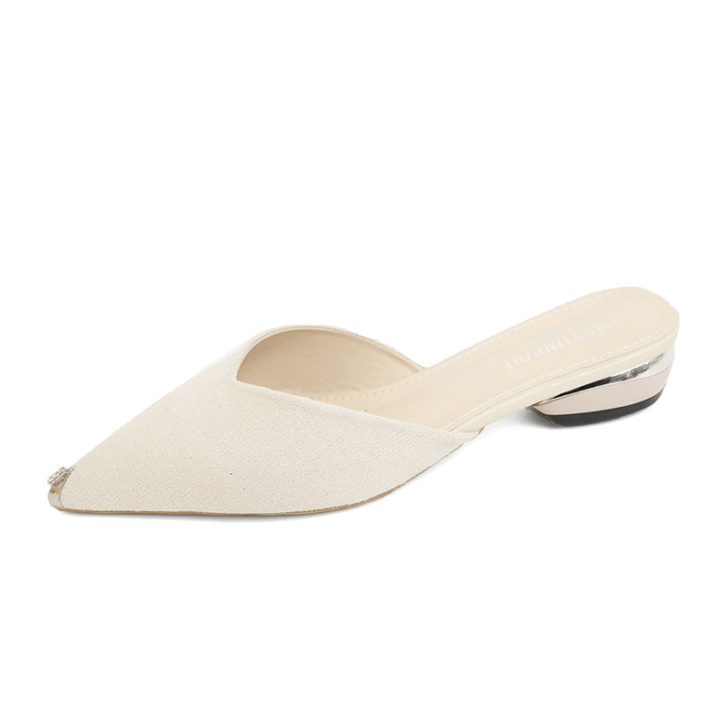 Chaussures :Demi-pantoufle Baotou