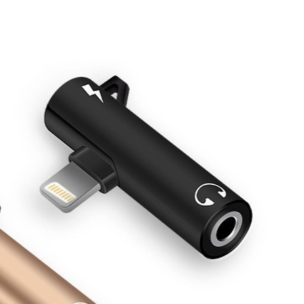 Adaptateur casque Apple 3,5 mm vers Lightning avec charge et convertisseur audio pour iPhone