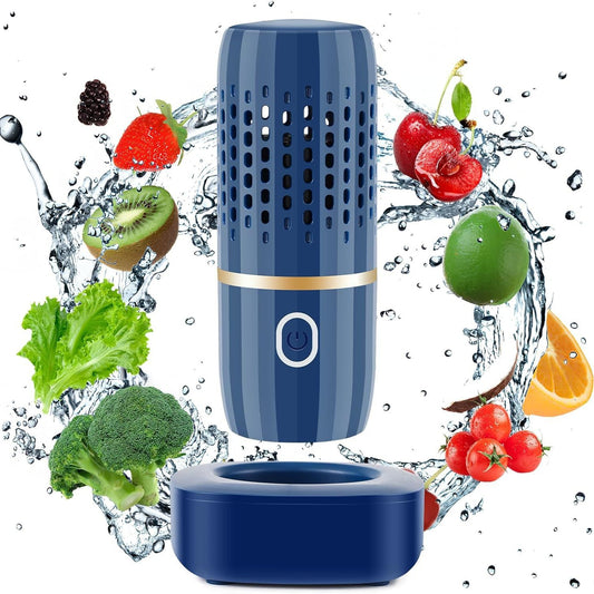 Purificateur de capsules sans fil, machine à laver les légumes portable