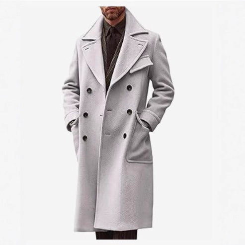 Manteau en laine pour homme