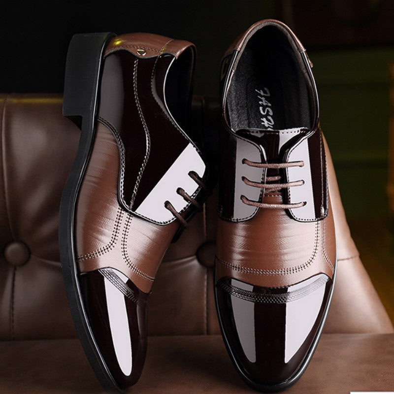 Mocassins en cuir décontractés de style britannique pour hommes