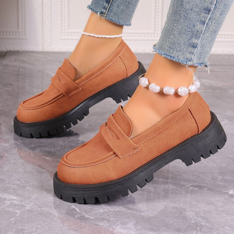 Mocassins à enfiler à tige basse