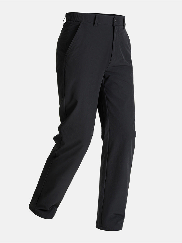 Pantalon droit décontracté pour hommes