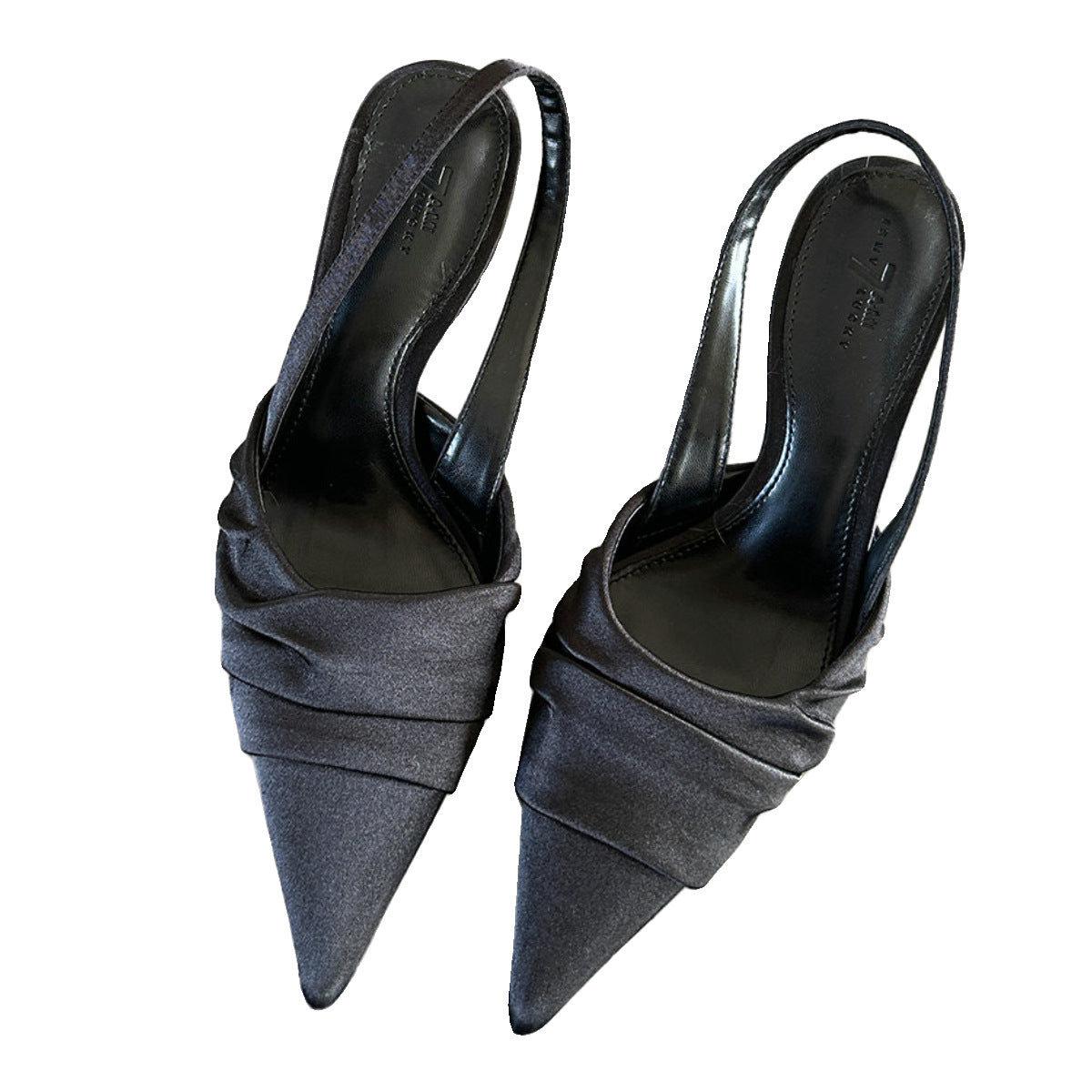 Chaussures :sandales a talons aiguilles et bout ferme