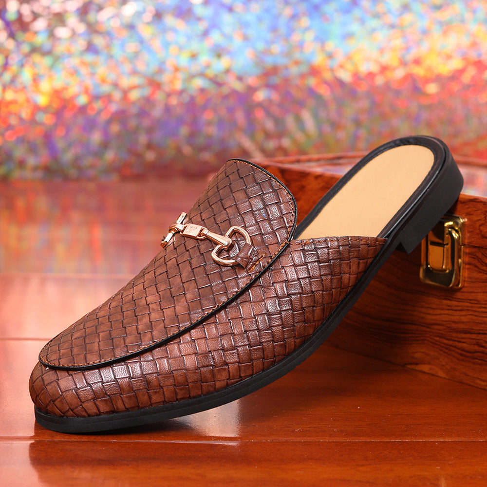 Chaussons pour hommes respirants à enfiler