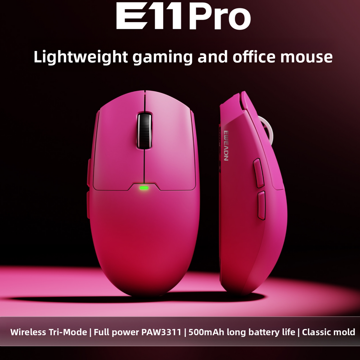 Souris de jeu sans fil Forerunner E11