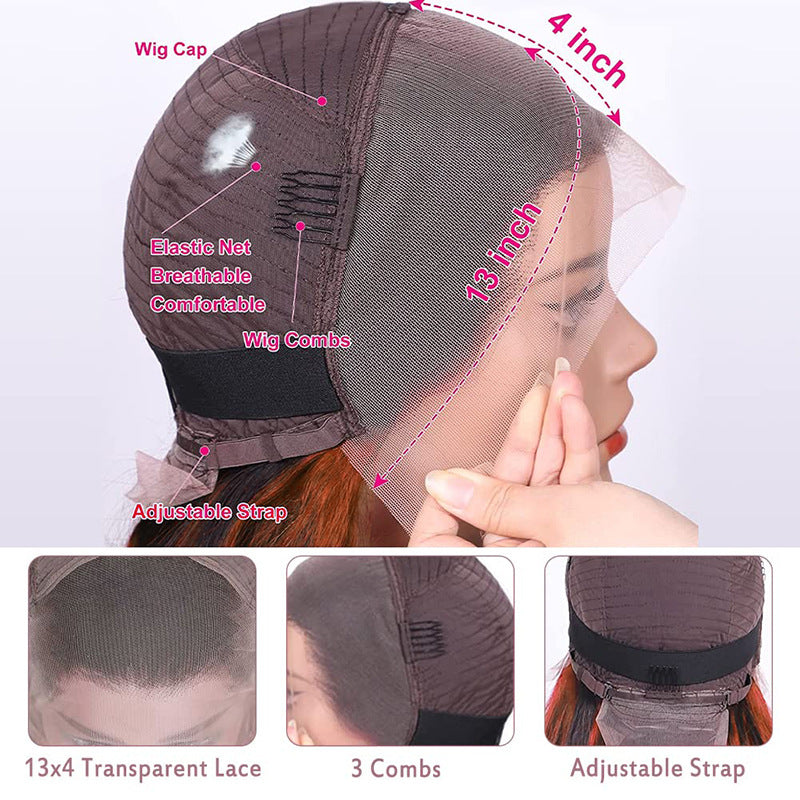 Perruque en cheveux humains