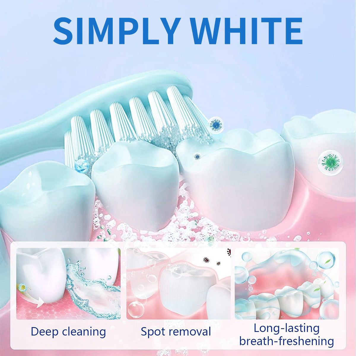 Poudre de blanchiment des dents