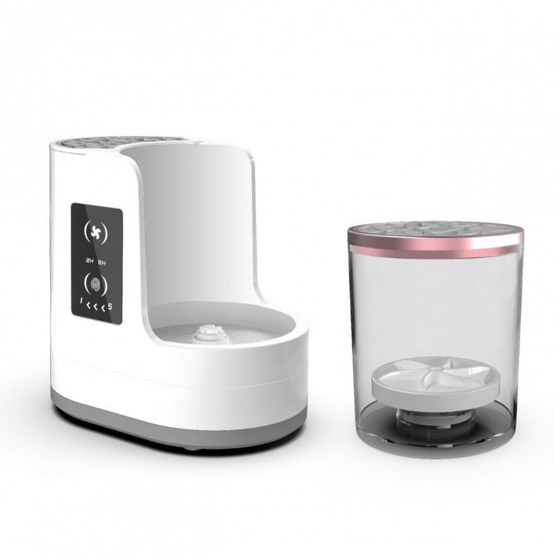 Nettoyeur automatique de pinceaux de maquillage avec fonction de séchage