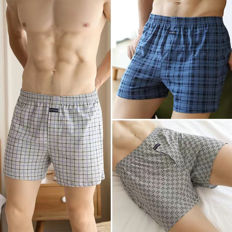 Caleçons pour hommes en pur coton