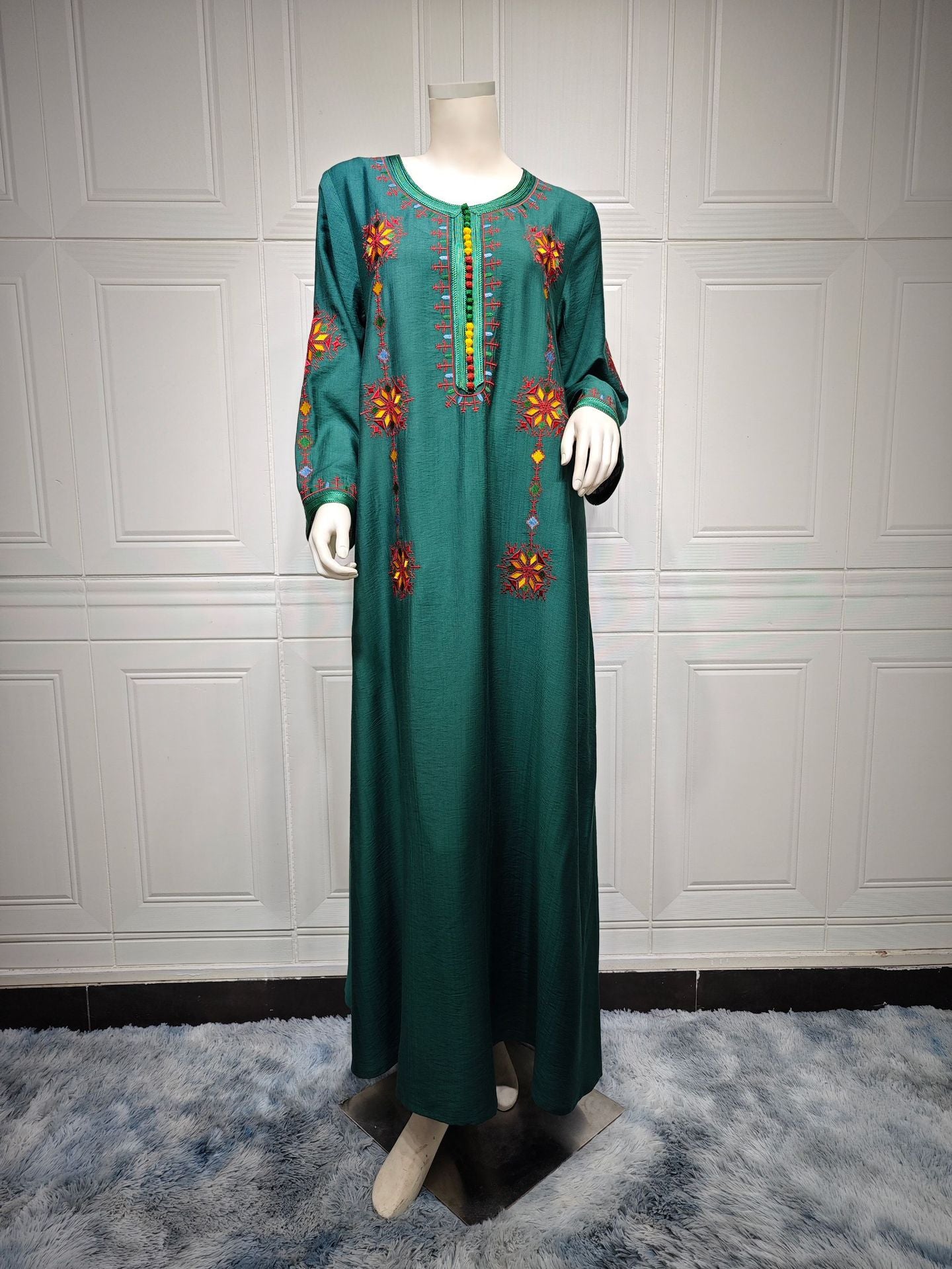 Robe abaya  brodée