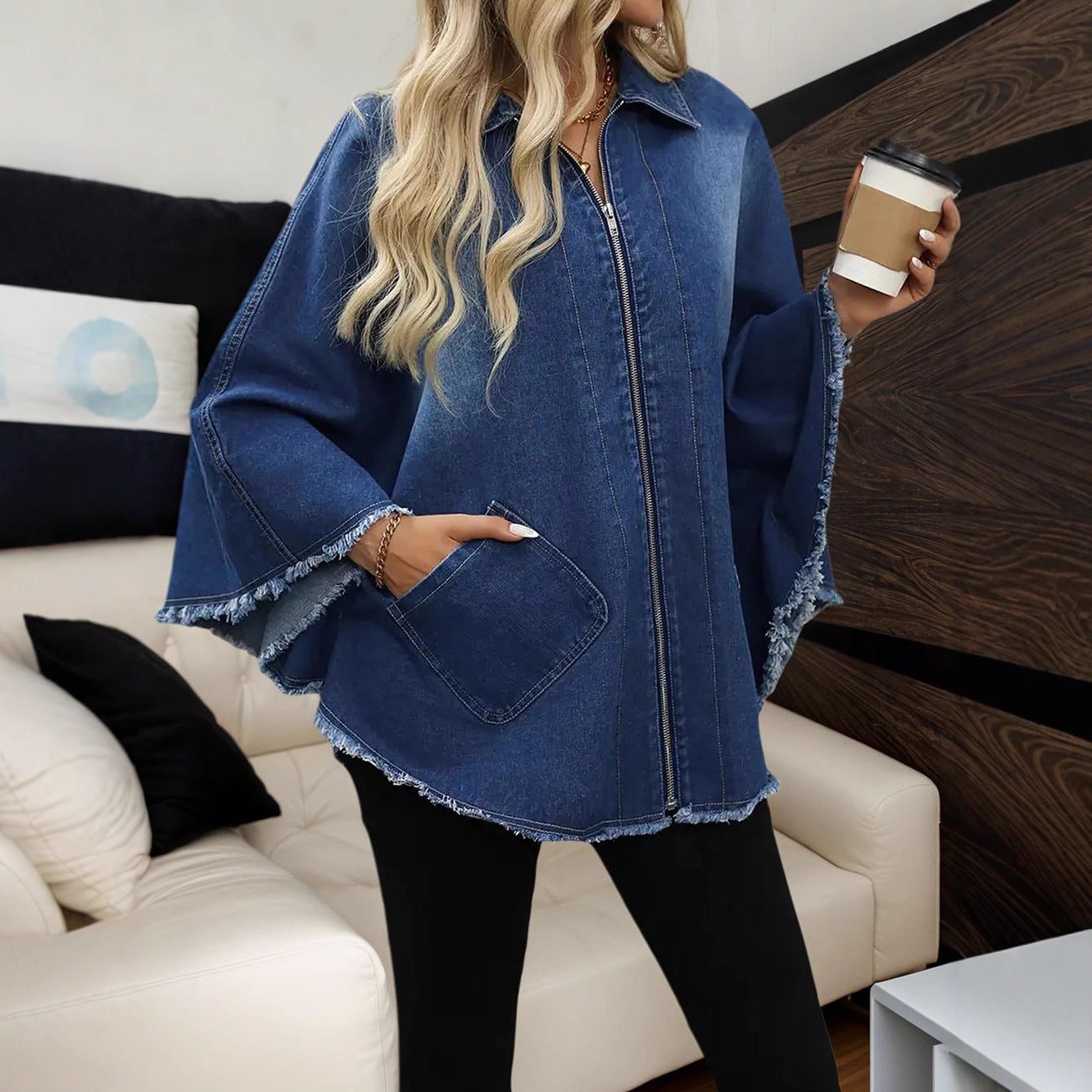 Veste en jean pour femmes