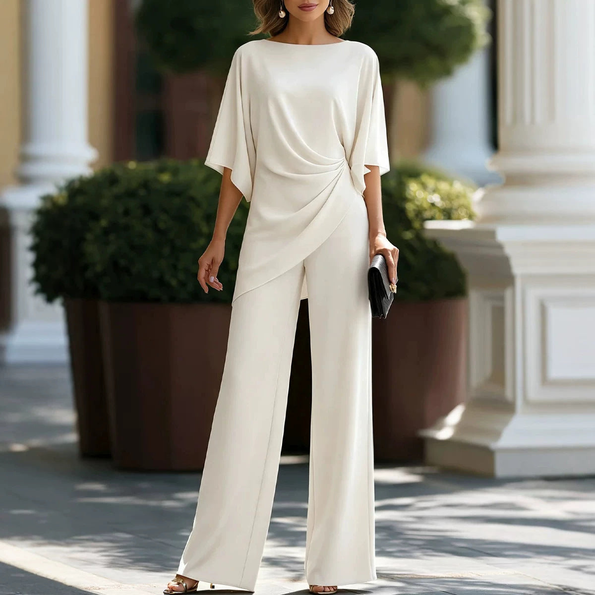 Haut ample et pantalon large