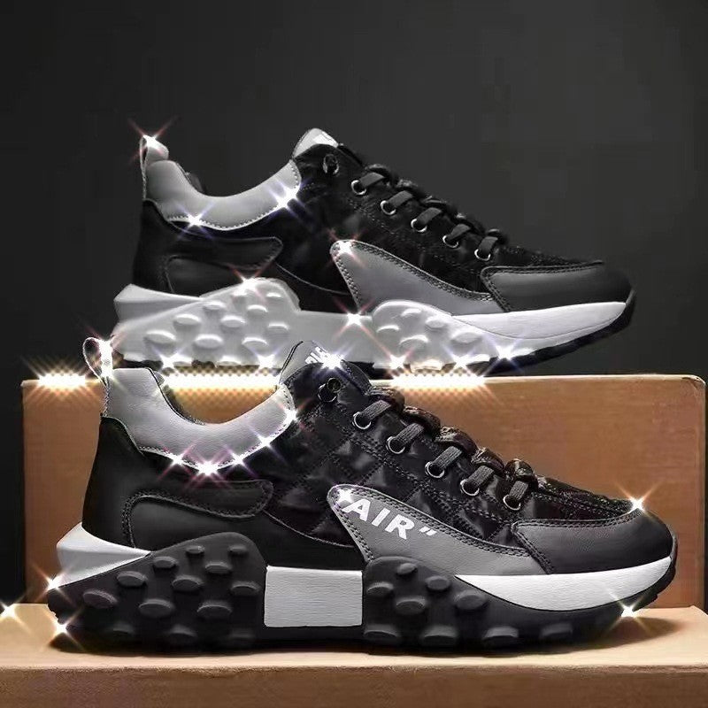Chaussures de course respirantes à semelle épaisse