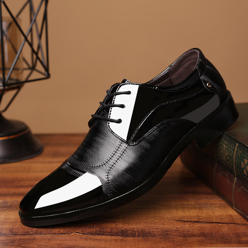Mocassins en cuir décontractés de style britannique pour hommes