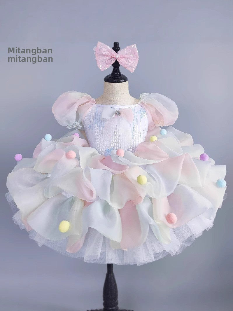 Robe de ballet pour filles