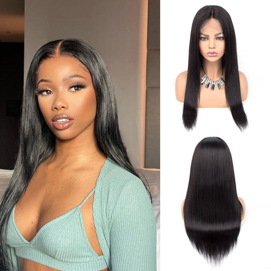 Perruque en cheveux humains