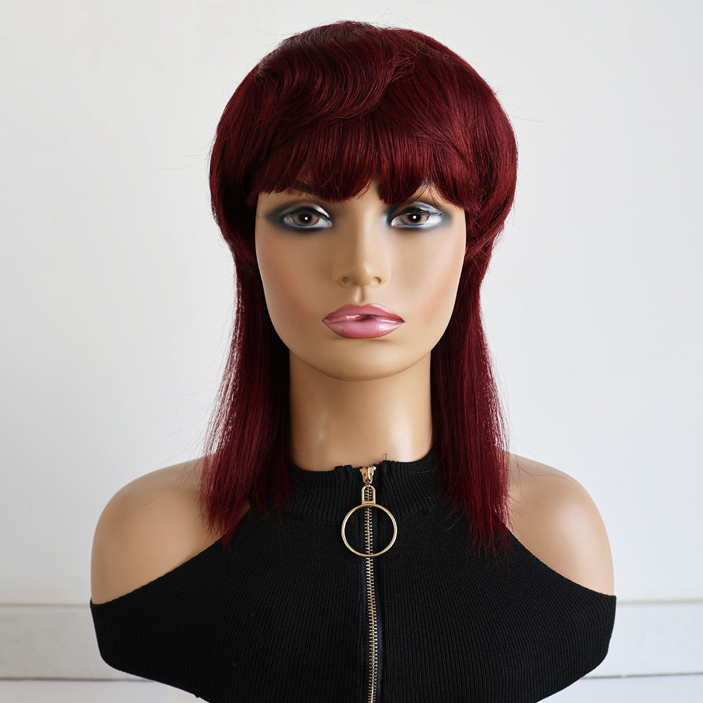 Perruque Pixie en cheveux humains courts