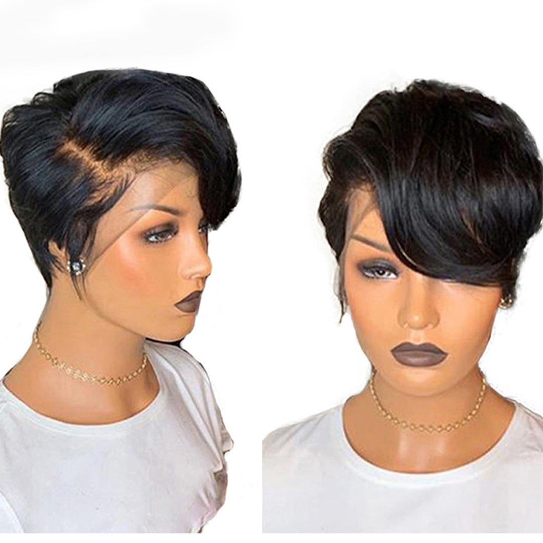 Perruque en cheveux humains