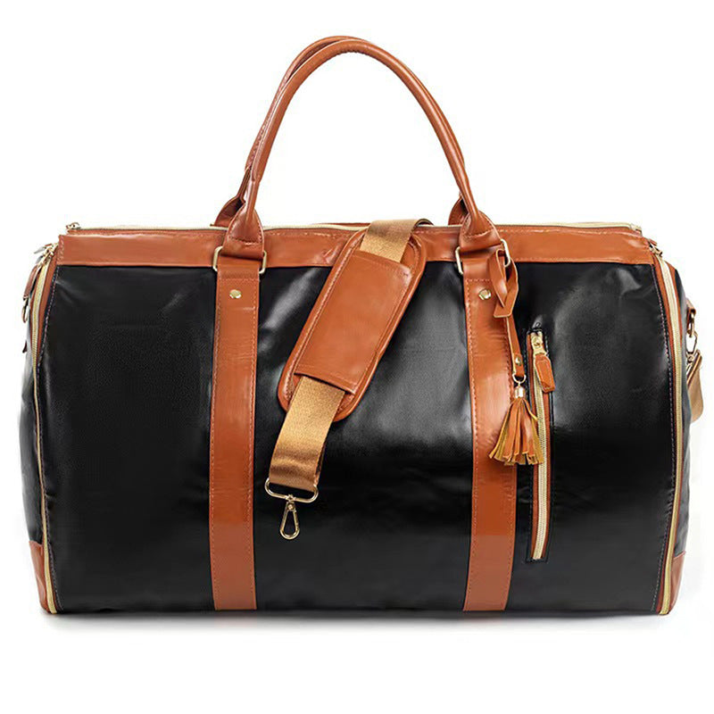 Sac bandoulière pliable en PU