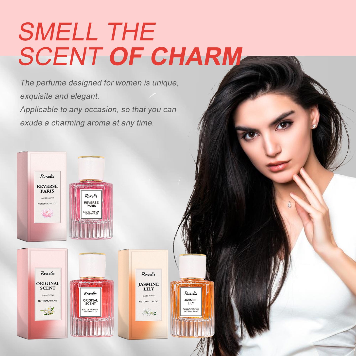 Parfum pour femmes aux phéromones féminines