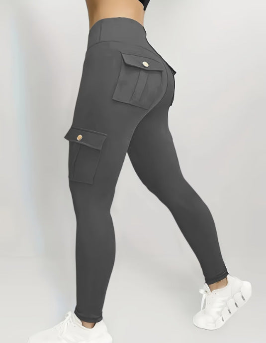 Shorts de yoga cargo extensibles pour femmes