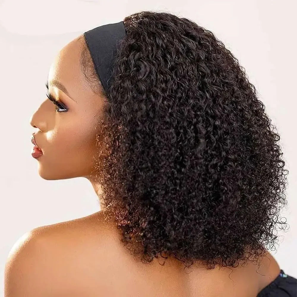 Bandeau perruque en cheveux humains
