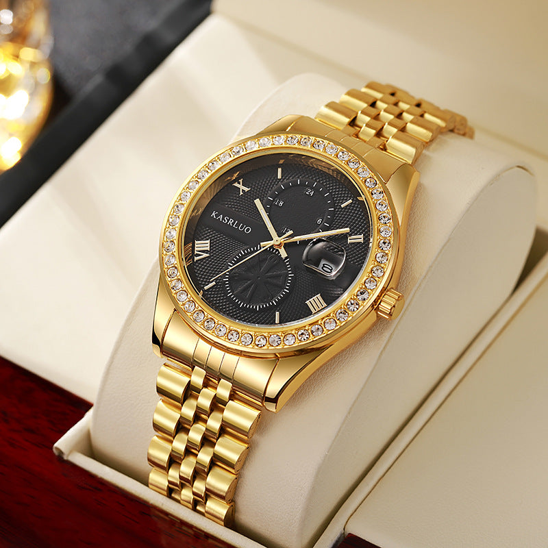 Montre Homme Quartz Acier Inoxydable Étanche