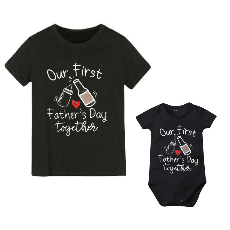 T-shirt parent-enfant